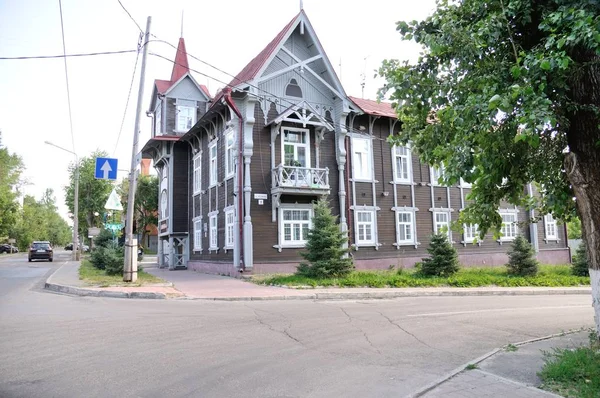 Tomsk Siberische Stad Van Rusland Stockfoto