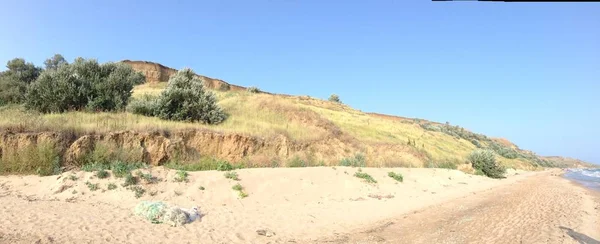  kumlu Azak Denizi kıyısında