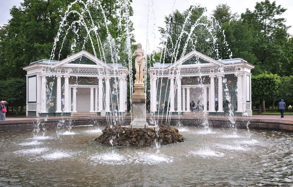 Peterhof Una Ciudad Parques Fuentes — Foto de Stock