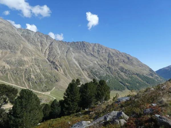 Summit Rock Panorama Landscape Mounains South Tyrol Italy Europe — Stock Photo, Image