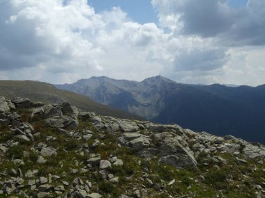 Rock Panorama Manzara tyrol İtalya Avrupa yüksek dağların Zirvesi