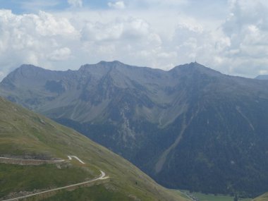 Rock Panorama Manzara tyrol İtalya Avrupa yüksek dağların Zirvesi