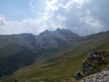 Rock Panorama Manzara tyrol İtalya Avrupa yüksek dağların Zirvesi