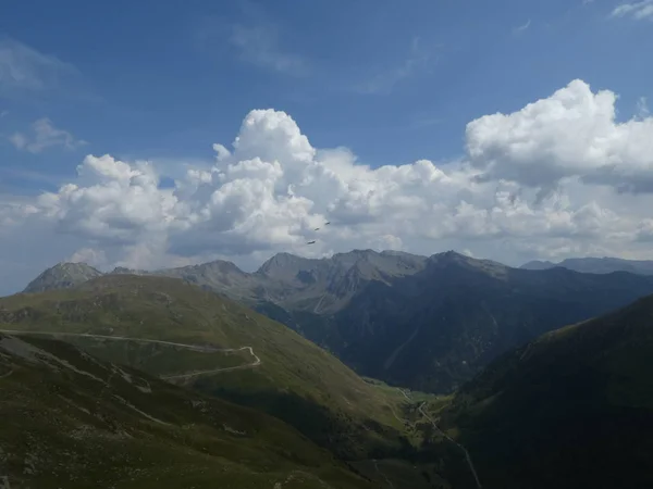 Summit Rock Panorama Landscape High Mountains South Tyrol Italy Europe — Stock Photo, Image