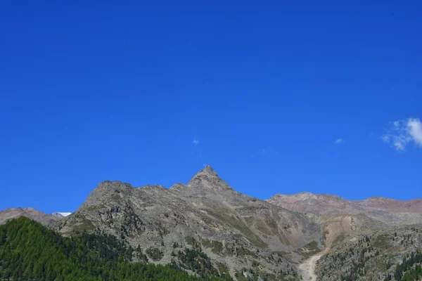 Zirve Rock Panorama Manzara Güney Tirol Talya Avrupa Yeşil Yüksek — Stok fotoğraf