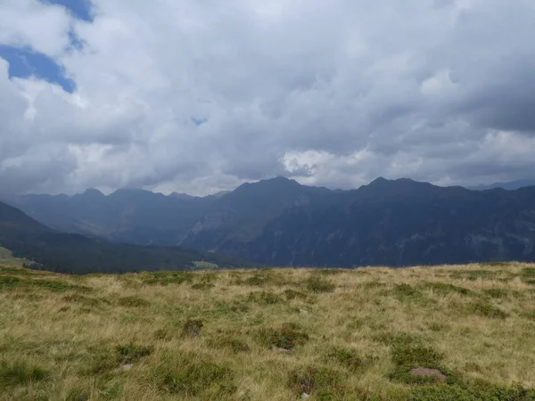 Gipfel Felsenpanorama Landschaft Des Hochgebirges Südtirol Italien Europa Himmel Wolken — Stockfoto