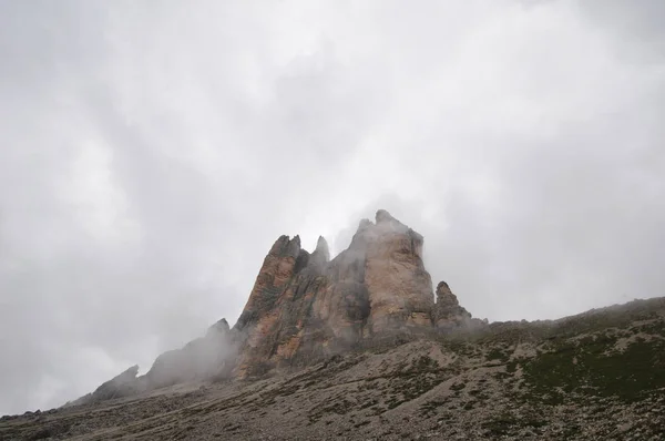 Dolomiten Gipfelfelsenpanorama Des Hochgebirges Italien Europa — Stockfoto