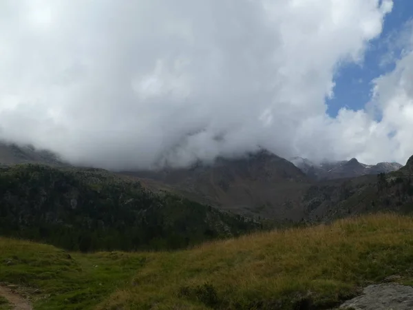 Sommet Rocher Panorama Paysage Des Hautes Montagnes Dans Tyrol Sud — Photo