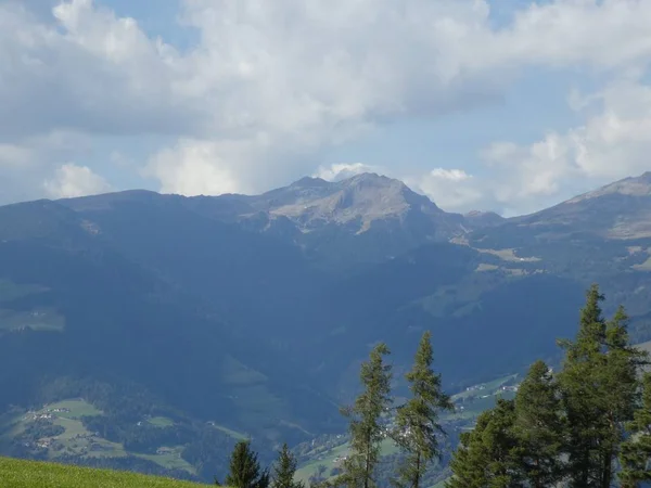Cumbre Panorama Rocoso Paisaje Las Altas Montañas Tirol Del Sur — Foto de Stock