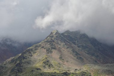 tyrol İtalya Avrupa bulutlar yüksek dağların Zirvesi kaya