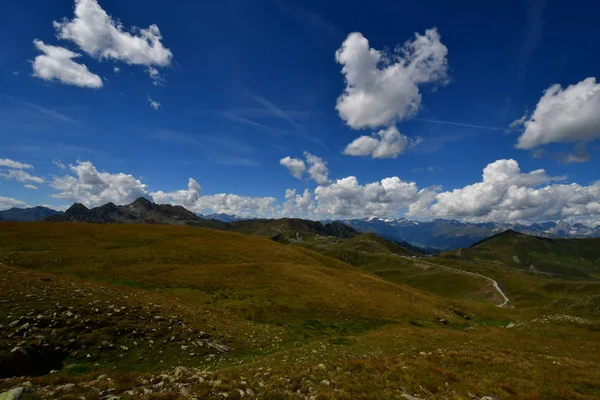 Top Van Rots Panorama Landschap Van Bergen Zuid Tirol Italië — Stockfoto