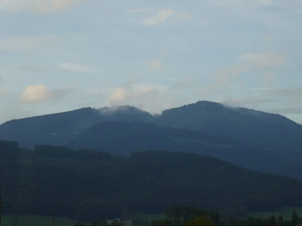 Cume Paisagem Panorama Rocha Das Altas Montanhas Sul Tirol Itália — Fotografia de Stock