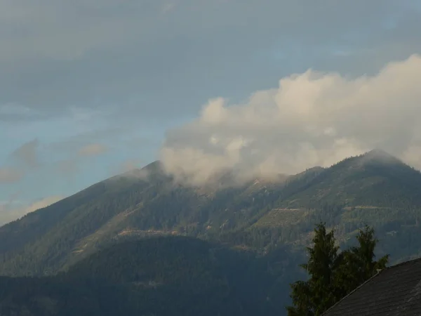 Zirve Rock Panorama Manzara Güney Tirol Talya Yüksek Dağları Nın — Stok fotoğraf