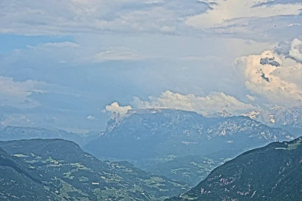 Саміт Рок Панорама Краєвид Гір Південного Тіроля Італії Європі Дикої — стокове фото