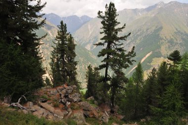 zirve rock panorama manzara Dağları'nın Güney Tirol İtalya Avrupa gökyüzü bulutlar vahşi doğa