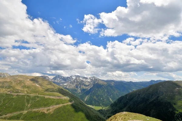 Top Van Rots Landschap Van Het Panorama Van Bergen Zuid — Stockfoto