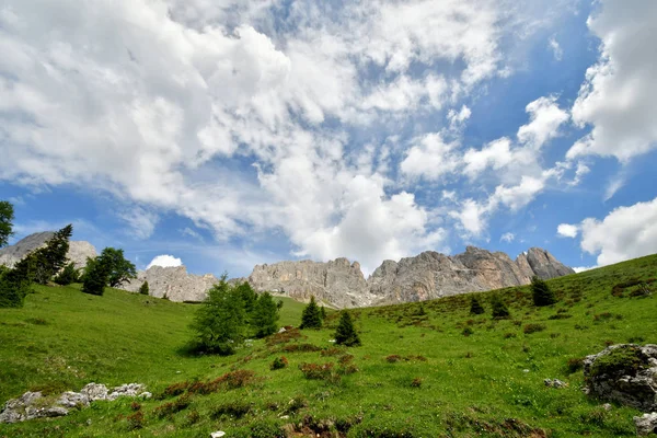 Top Van Rots Landschap Van Het Panorama Van Bergen Zuid — Stockfoto