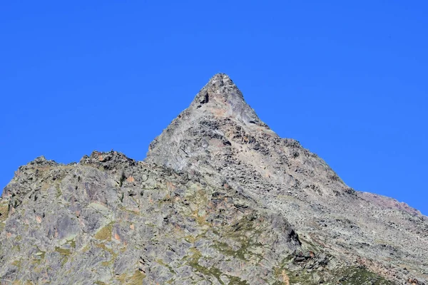 Sommet Rocher Panorama Paysage Des Montagnes Tyrol Sud Italie Europe — Photo