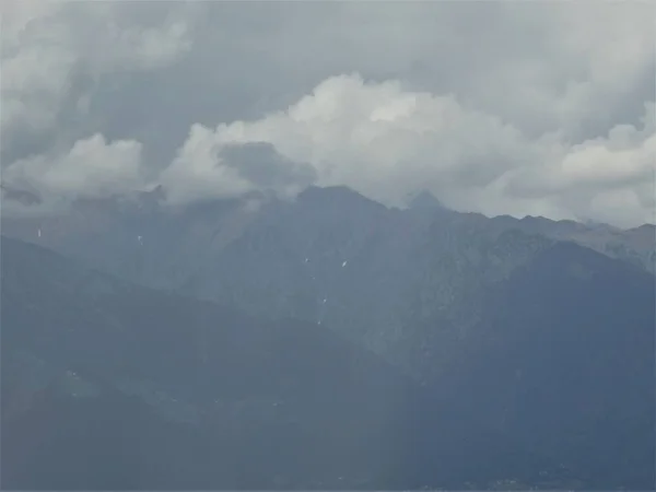 Toppmötet Rock Panorama Landskap Höga Bergen Södra Tyrol Italien Europa — Stockfoto