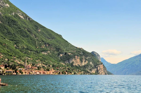 Lago Garda Las Montañas Italia Europa —  Fotos de Stock