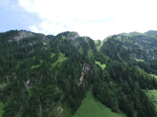 Cumbre Roca Panorama Paisaje Las Montañas Austria Europa —  Fotos de Stock