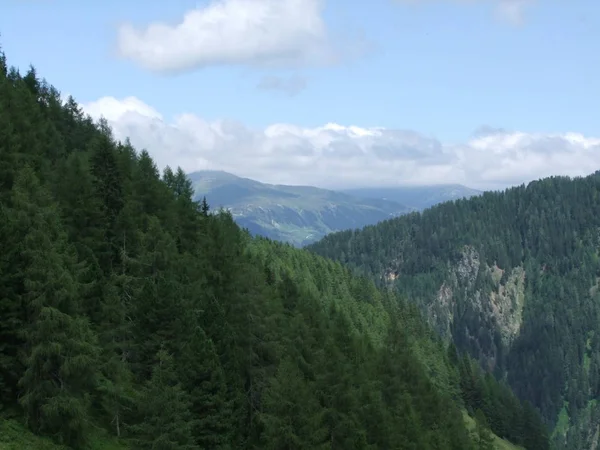 Rock Panorama Manzara Avusturya Avrupa Dağların Zirvesi — Stok fotoğraf