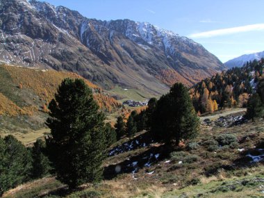 zirve rock panorama manzara yüksek mounains Güney Tirol İtalya Avrupa stonefield Kanyon kar bulutlar gökyüzü
