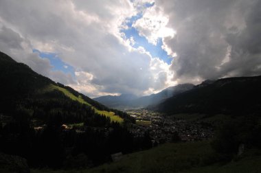 Rock Panorama Manzara tyrol İtalya Avrupa yüksek dağların Zirvesi stonefield Kanyon vahşi doğa