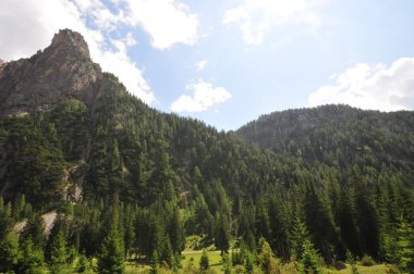Rock Panorama Manzara tyrol İtalya Avrupa yüksek dağların Zirvesi stonefield Kanyon vahşi doğa
