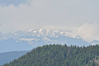 Rock Panorama Manzara tyrol İtalya Avrupa dağların Zirvesi bulutlar gökyüzü