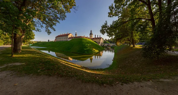 Nyaszvizsi Kastély Castle Radziwill Család Nyasvizh Belarusz Köztársaság — Stock Fotó