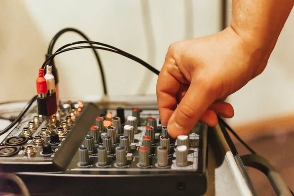 Sound Engineer Work — Stock Photo, Image