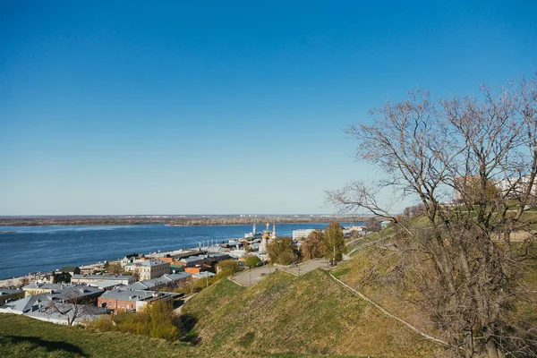 O aterro do Volga — Fotografia de Stock