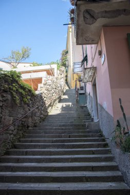 Monterosso Caddesi, Cinque Terre, İtalya, 6 Eylül 2019