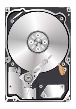 Açık sabit sürücü Hdd vektör