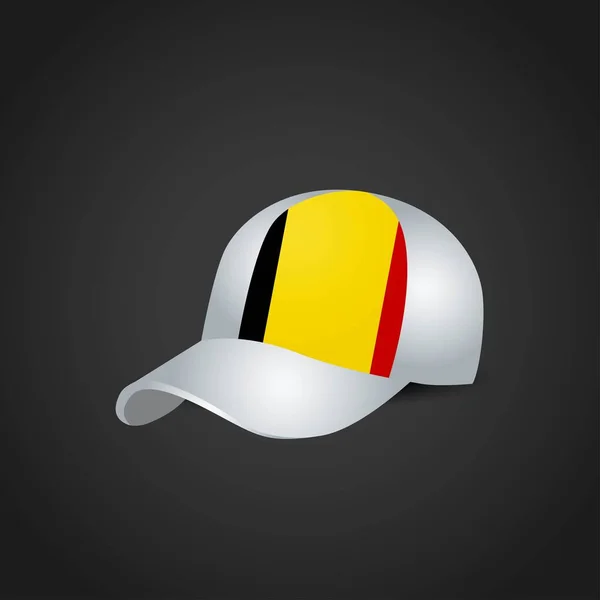 Drapeaux Chapeau Design Vecteur — Image vectorielle