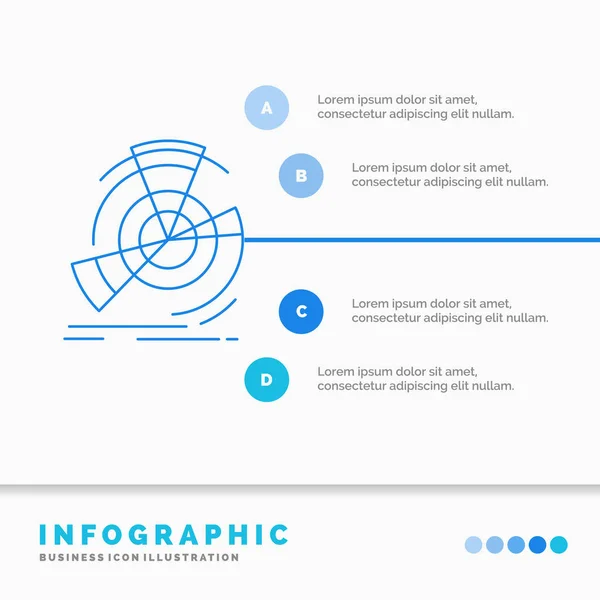 Datos Diagrama Rendimiento Punto Referencia Infografías Plantilla Para Sitio Web — Vector de stock