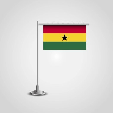 Gana Bayrak Direği illüstrasyon