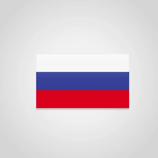 创造性的俄罗斯国旗向量 — 图库矢量图片