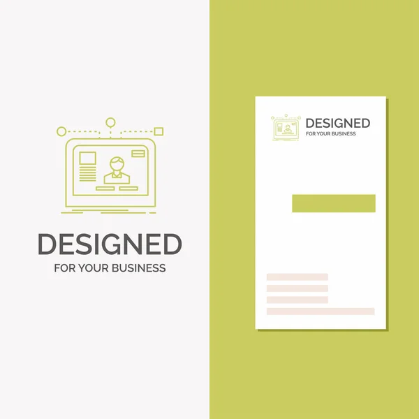 Logo Negocios Para Interfaz Sitio Web Usuario Diseño Diseño Plantilla — Vector de stock