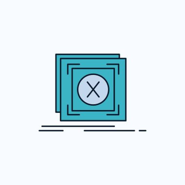 hata, sorun, uygulama, mesaj sunucu düz simgesi. yeşil ve sarı işaret ve sembolleri Web sitesi ve mobil appliation için. vektör çizim