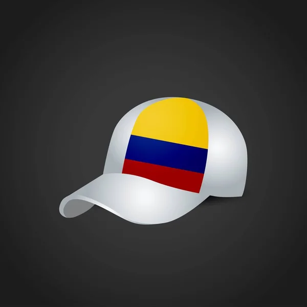 Banderas Gorra Diseño Vector — Vector de stock