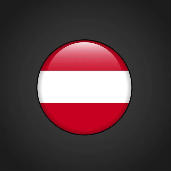 Austria Diseño Bandera Vector — Archivo Imágenes Vectoriales