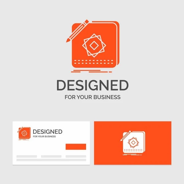 Шаблон Бизнес Логотипа Design App Logo Application Design Карты Логотипом — стоковый вектор