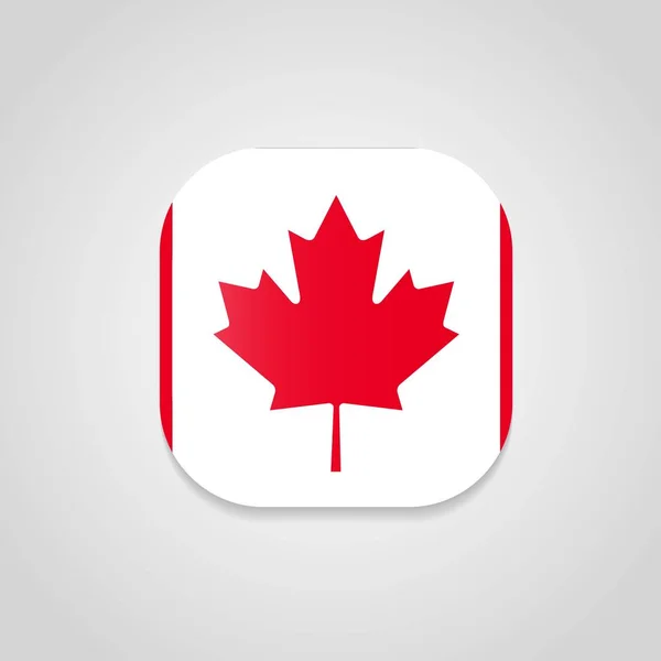 Drapeau Canada Vecteur Conception — Image vectorielle