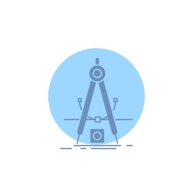 Tasarım, ölçü, ürün, arıtma, Geliştirme Glyph Simgesi.