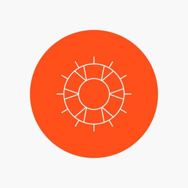 lifebuoy, cankurtaran, kaydetmek, daire arka plan beyaz satırı simgesi desteğinde, yardımcı olur. vektör simge tasarlamak