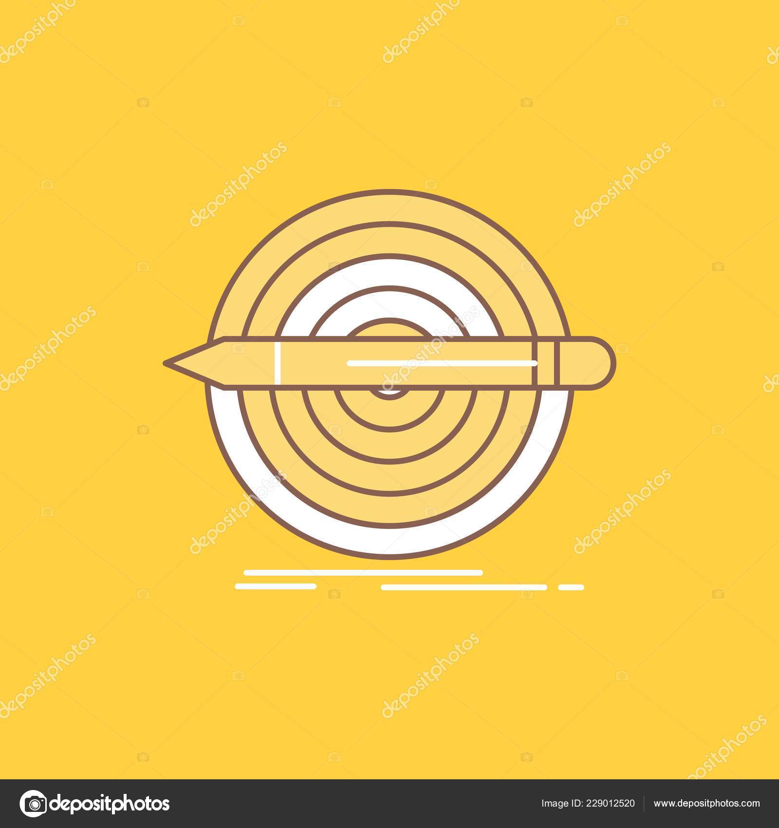 Design Goal Pencil Set Target Flat Line Filled Icon Beautiful Vector Image By C Flatart Vector Stock Design Goal Pencil Set Target Flat Line Filled Icon Beautiful Vector Image By C Flatart Vector Stock