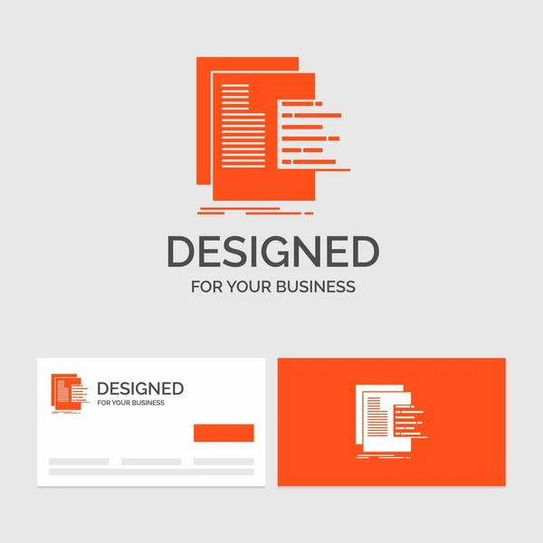 Шаблон Бизнес Логотипа Графика Данных Графика Отчетов Оценки Карты Логотипом — стоковый вектор