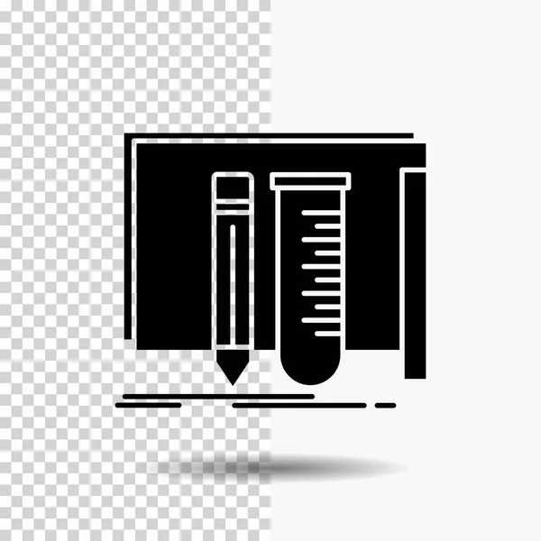 Construire Équipement Fab Laboratoire Outils Glyph Icon Sur Fond Transparent — Image vectorielle